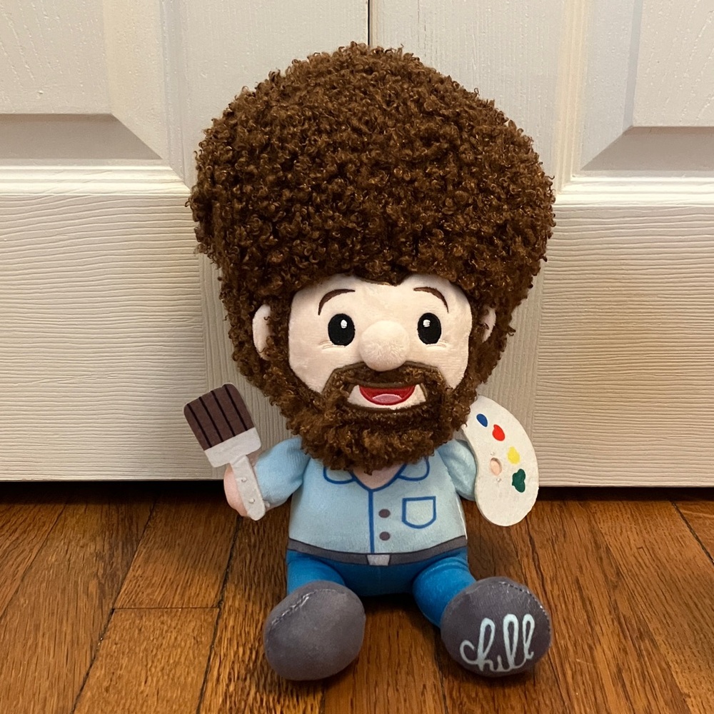 Bob Ross Plush Toy